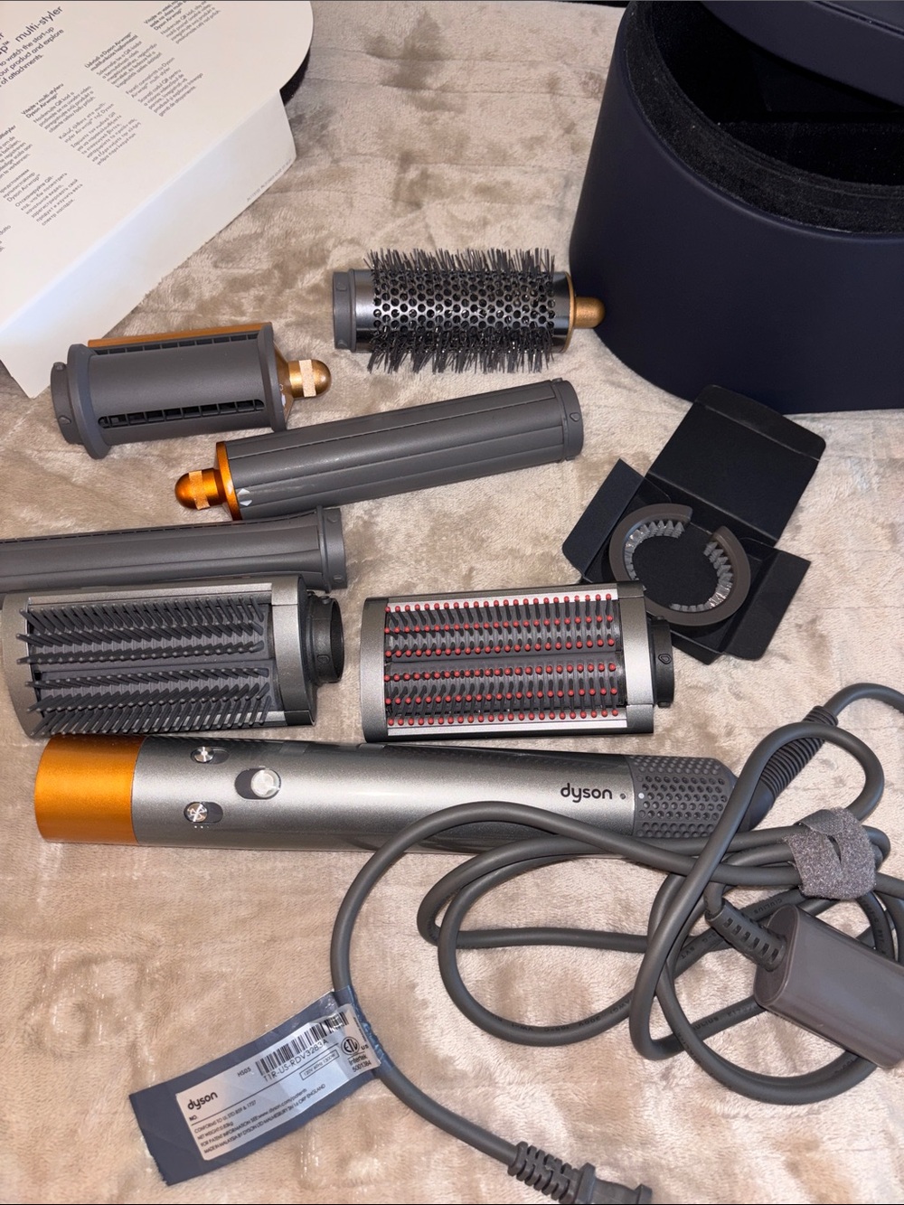 Dyson Airwrap Multi Styler in Silver with Gold Accent